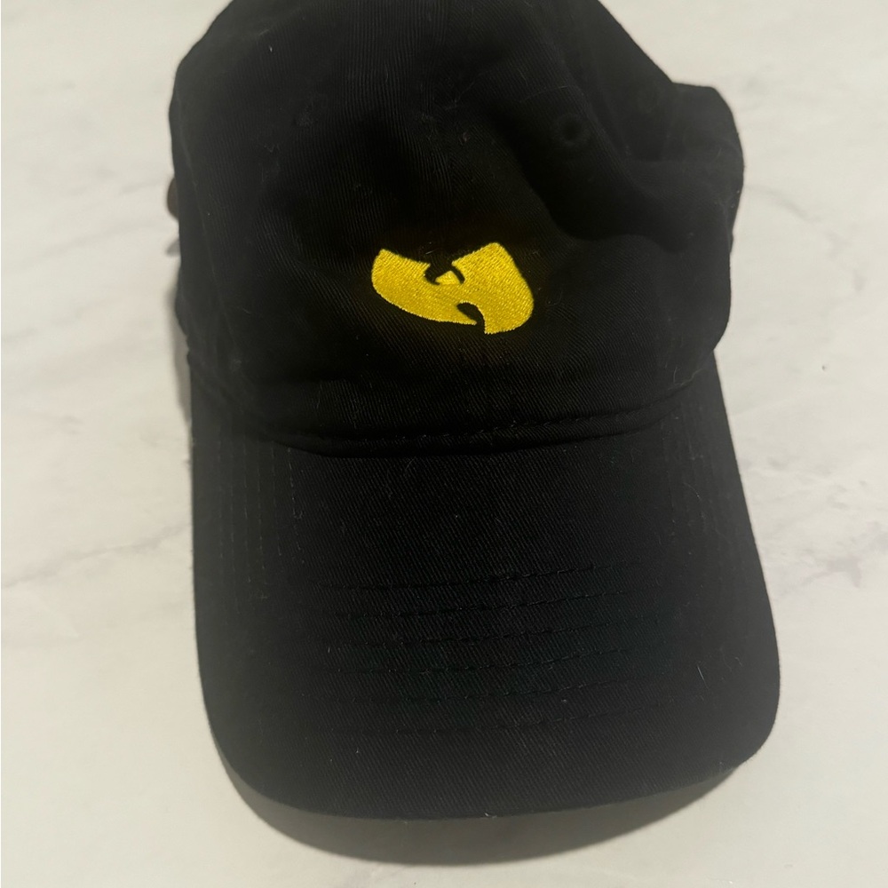 Wu-Tang Clan Black Cap with Yellow Logo